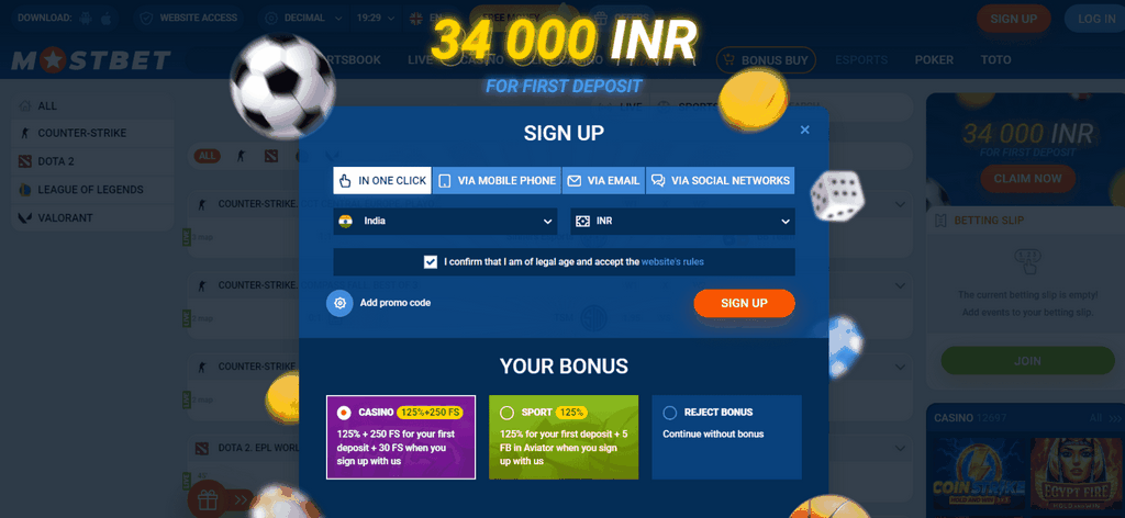 MostBet: Benefits, Promotions and more